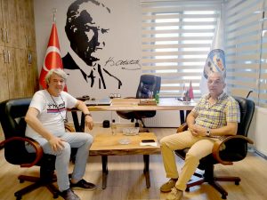 İKİ BAŞKANA KUTLAMA ZİYARETİ