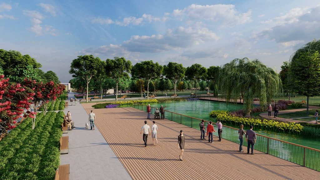 MİLLET BAHÇESİ’NDE İNŞAAT ZAMANI