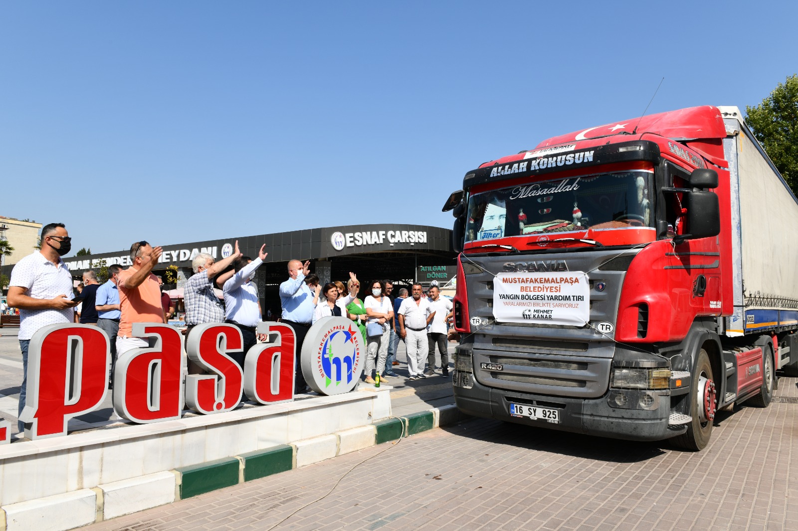 MUĞLA’YA YARDIM TIRI