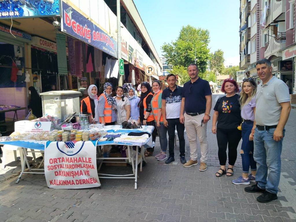 ORTA MAHALLE’DEN YARDIM KERMESİ