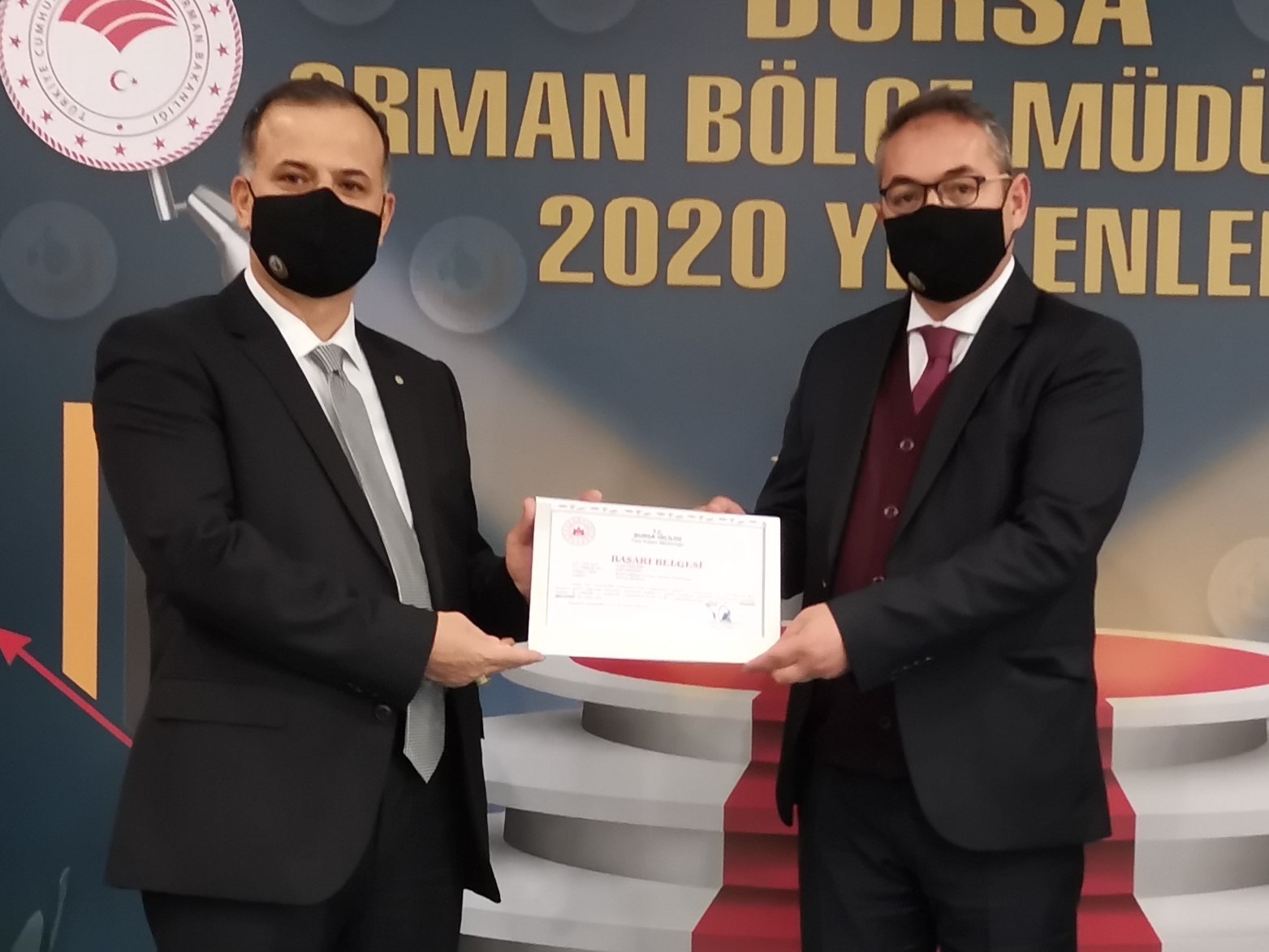 ORMAN İŞLETMESİ’NE BAŞARI BELGESİ