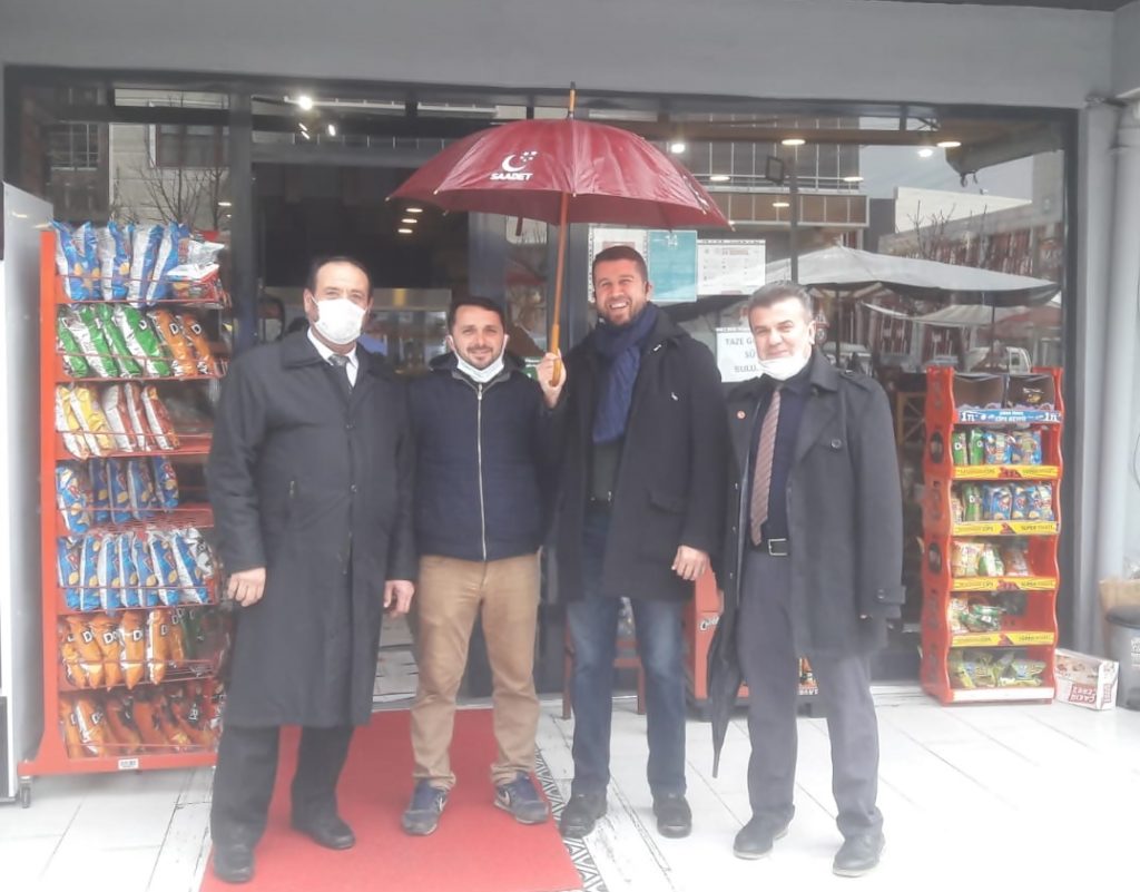 SAADET’İN GÜNDEMİ ESNAF SORUNLARI