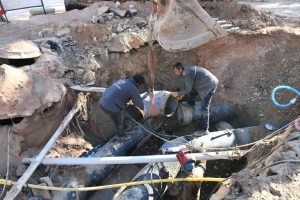 ALTYAPI DA İLK ETAP TAMAM