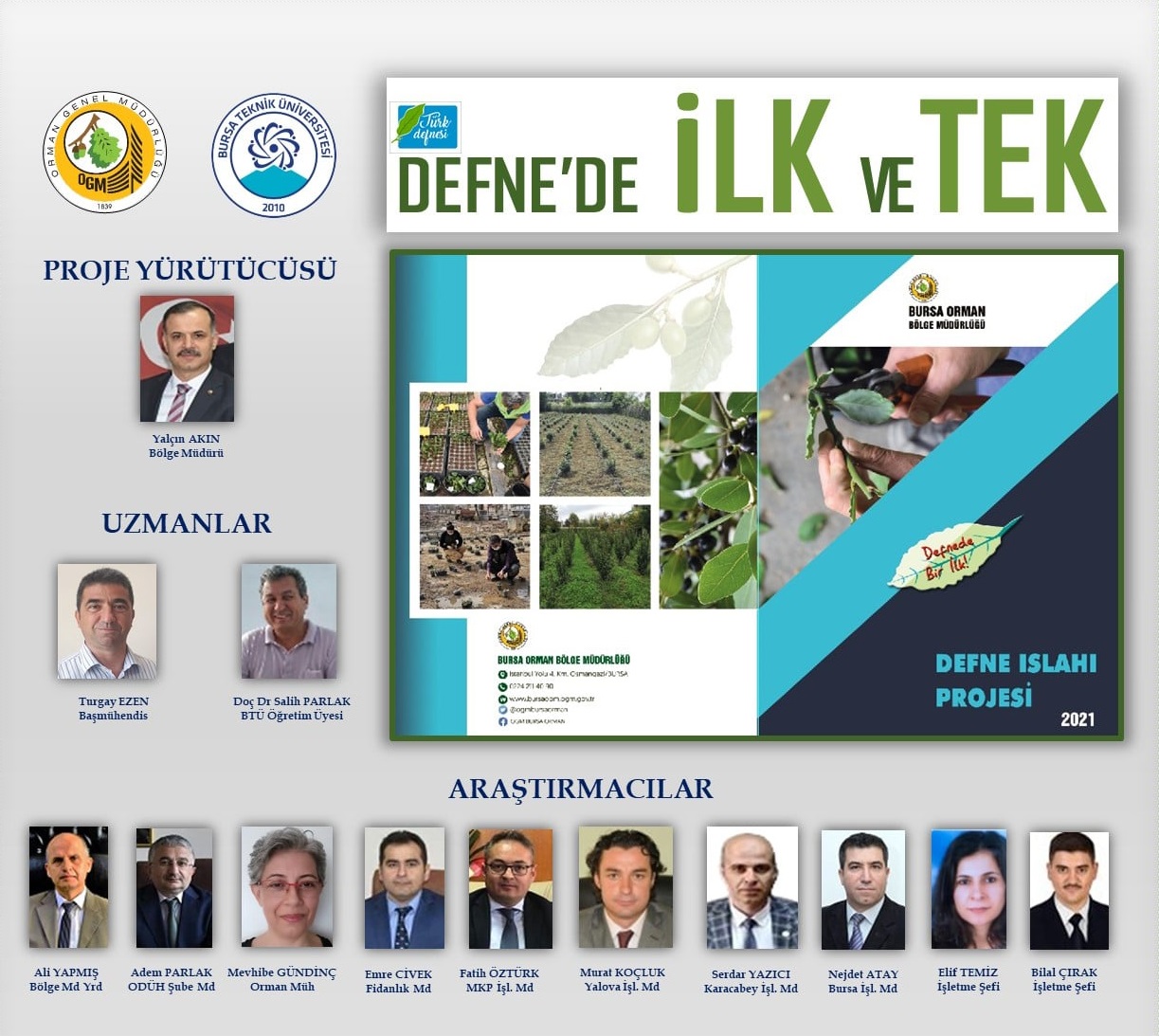 DEFNE KALİTESİNİ GARANTİLEYEN PROJE