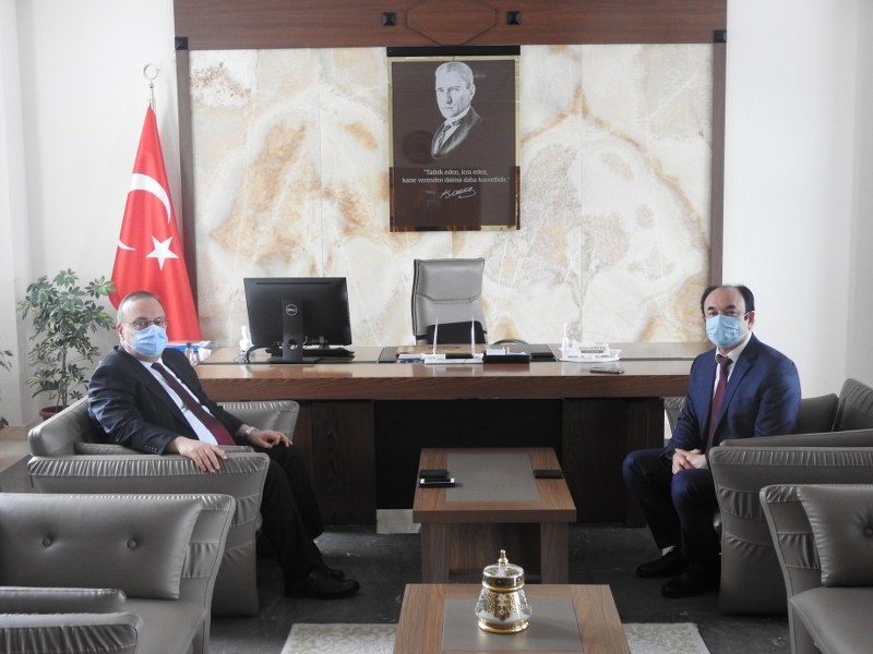 KAYMAKAM’A TAZİYE ZİYARETİ