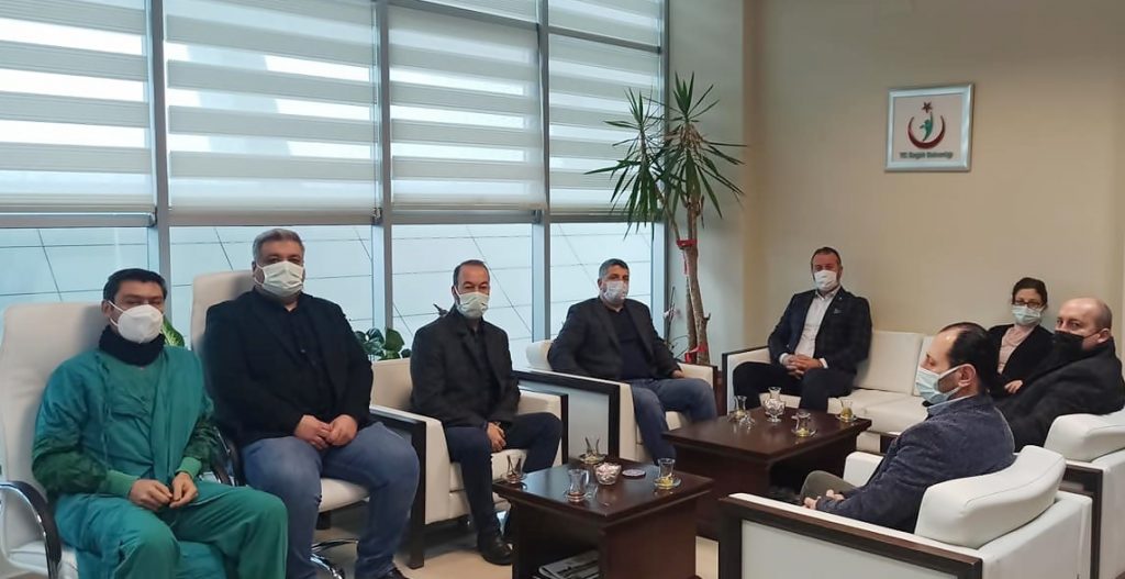 MHP’DEN BAŞHEKİME ZİYARET