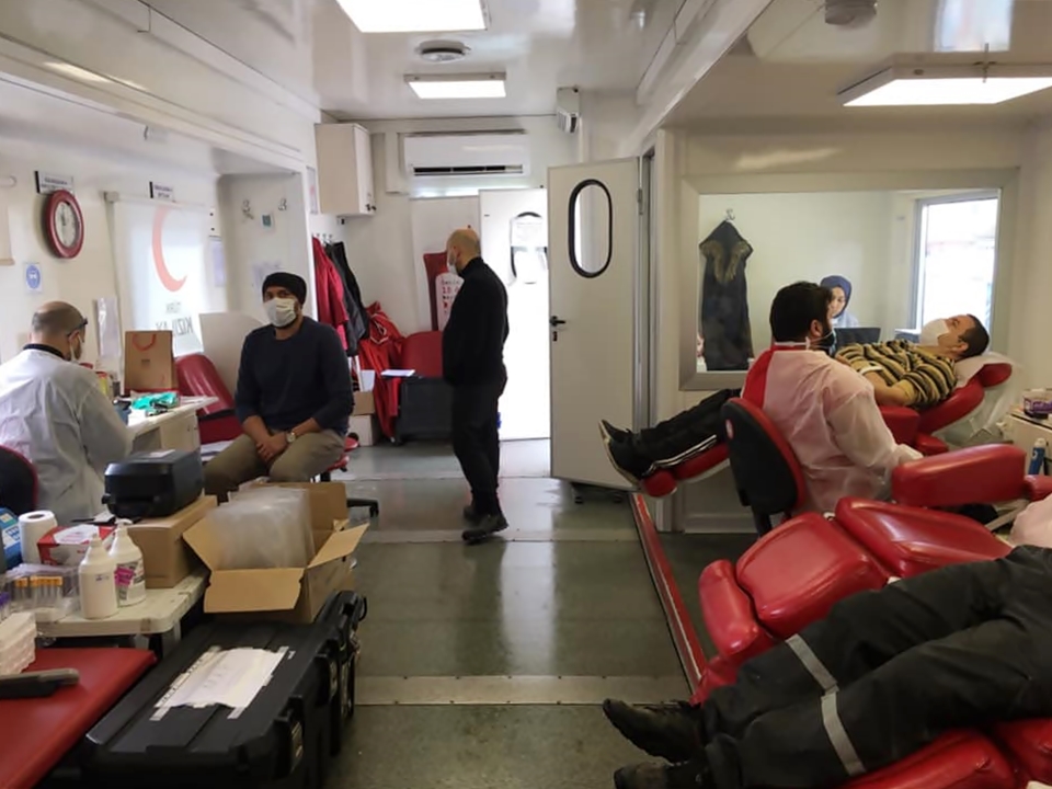 PANDEMİDE REKOR KAN BAĞIŞI