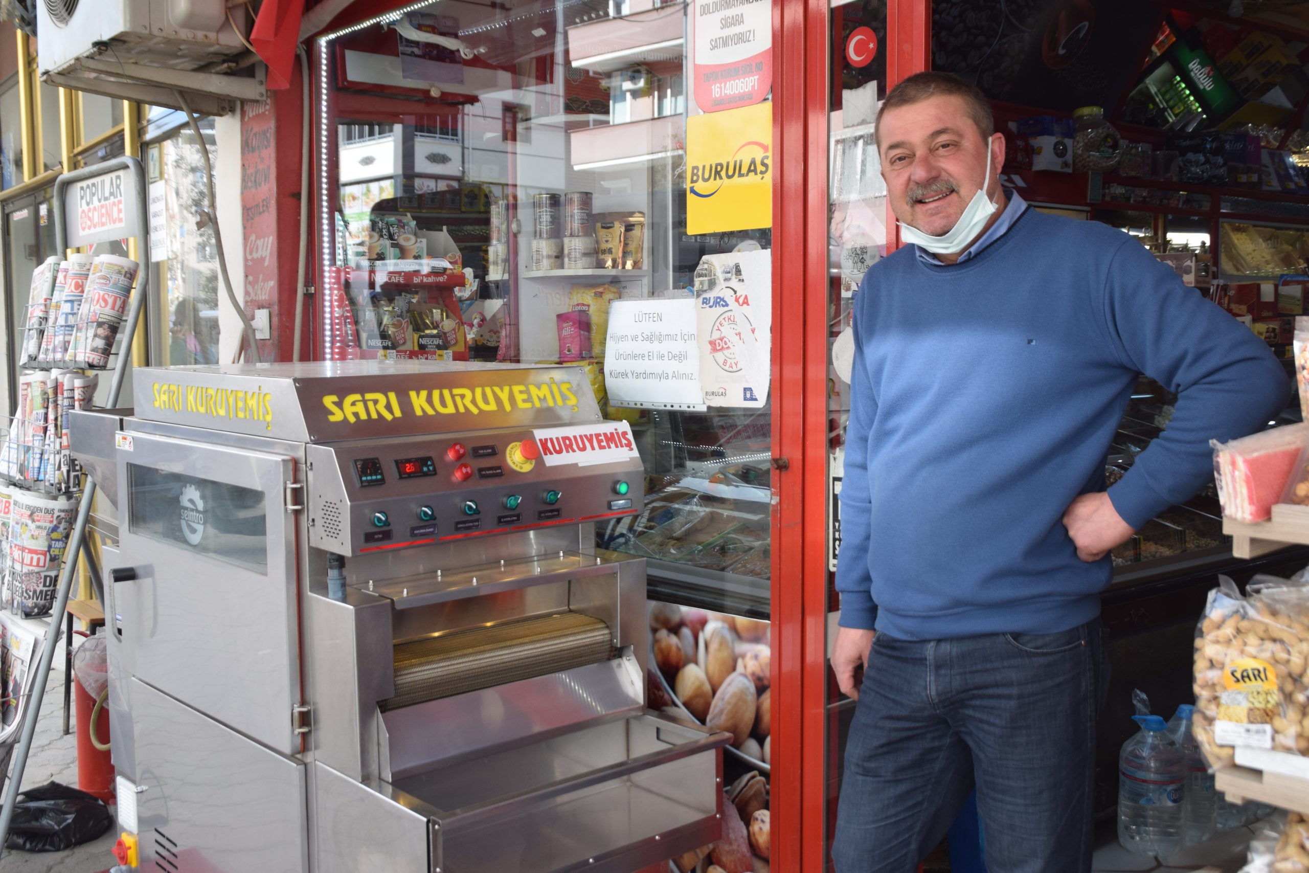 SARI KURUYEMİŞ’TEN MÜŞTERİLERİNE YENİ HİZMET