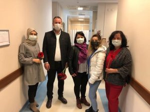 SİYASİ PARTİLERDEN ‘KADINLAR GÜNÜ’ ZİYARETİ