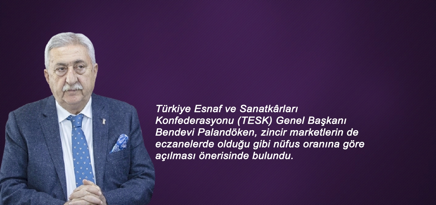 ZİNCİR MARKETLER İÇİN ‘ECZANE’ ÖNERİSİ