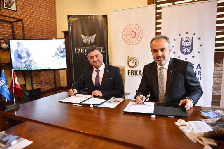 BURSA İPEĞİNE CAN VERECEK YENİ PROJE