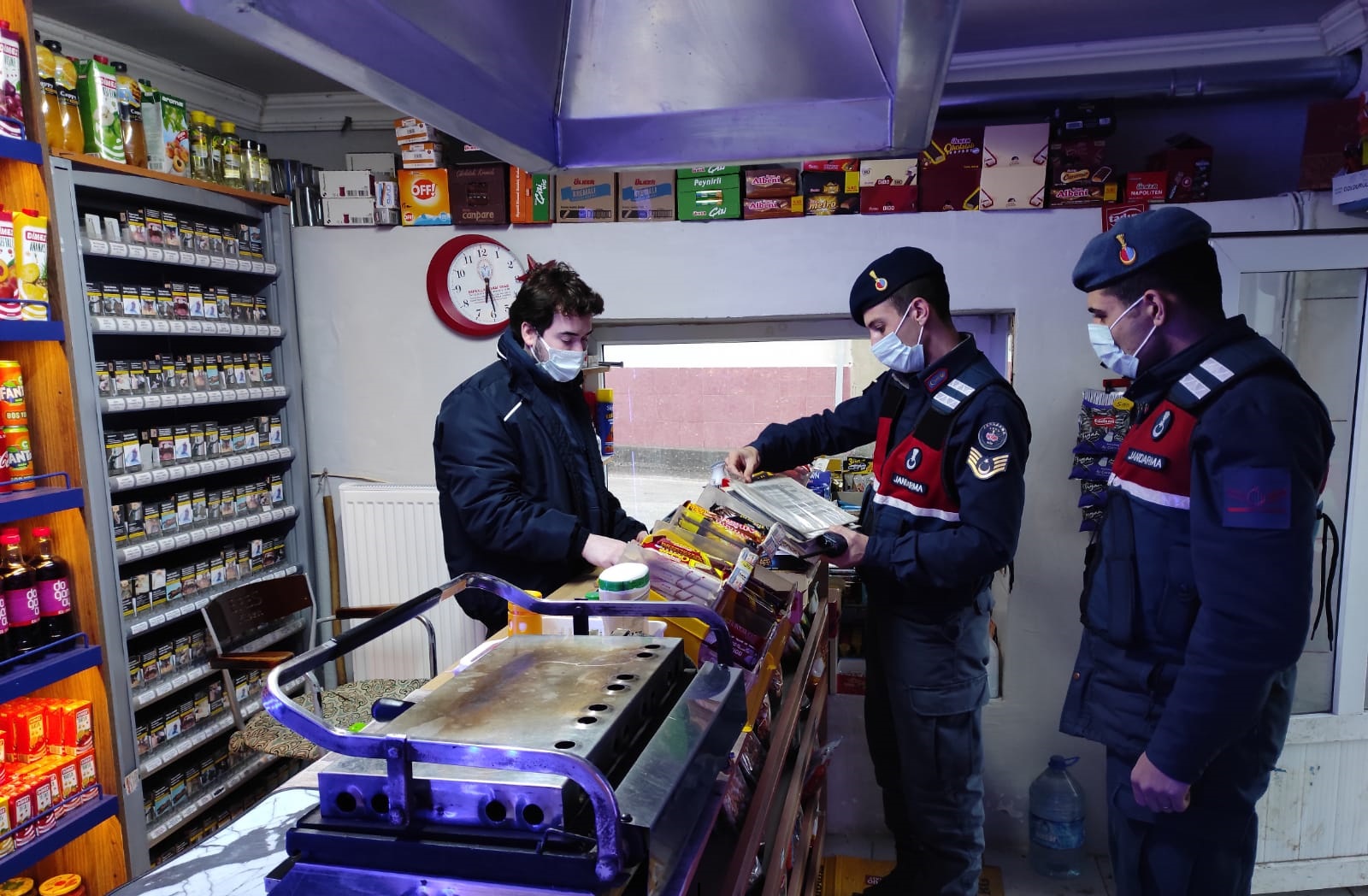 JANDARMA’DAN KOVİD DENETİMİ