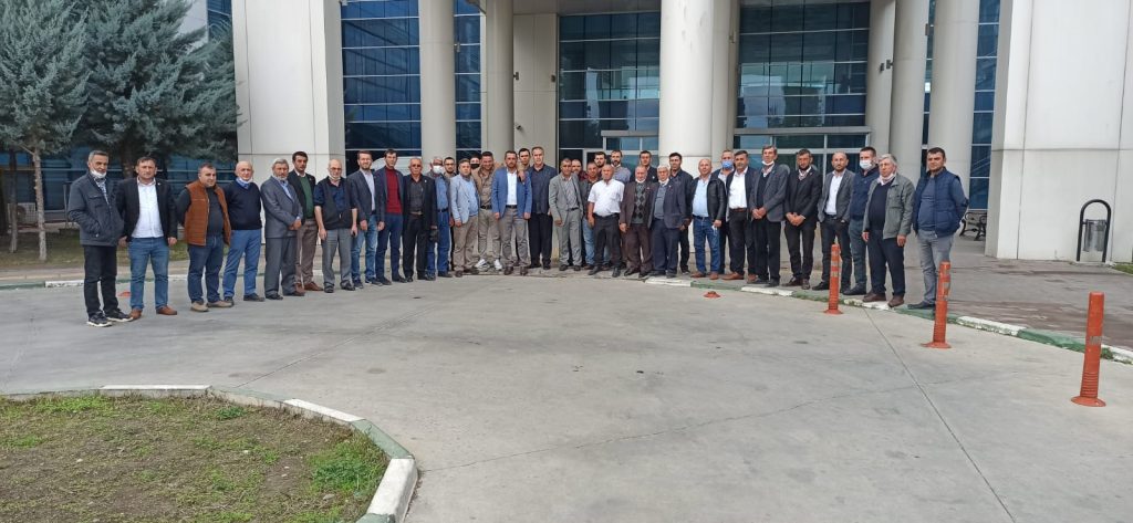 ÖZDEMİR’E MUHTAR VE STK DESTEĞİ