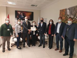 SAĞLIKÇILARA FİDAN SERTİFİKASI