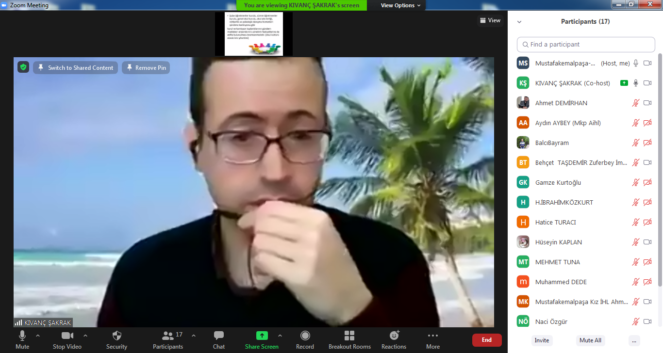 YÖGEP’TE GÜNDEM ‘KRİZ YÖNETİMİ’