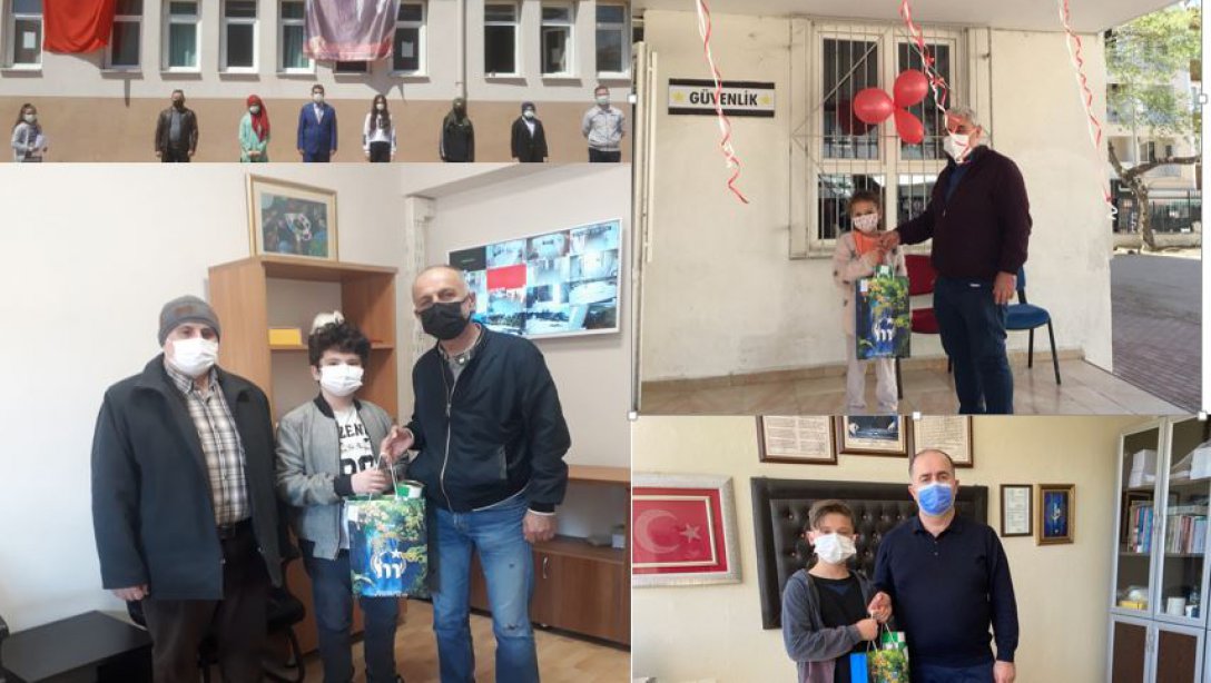 12 ÖĞRENCİYE ÖDÜL