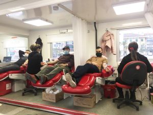 KAN BAĞIŞI GÖNÜLLÜLERLE BULUŞTU