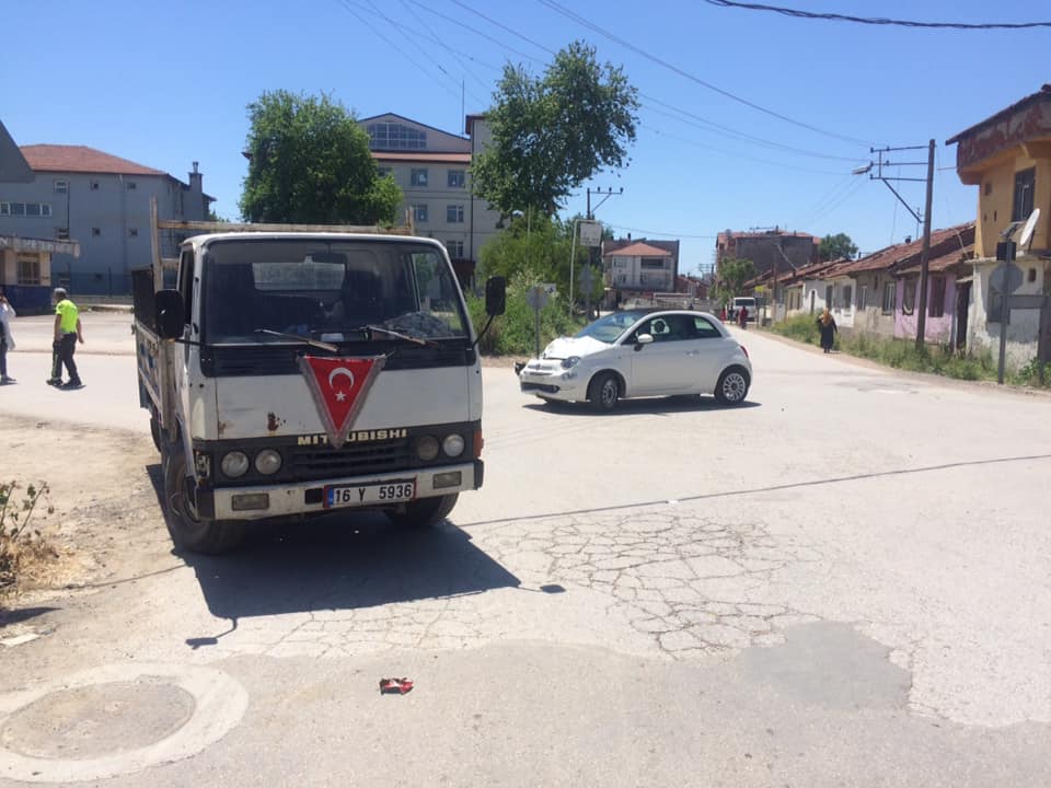 KÖPRÜ ÇIKIŞINDA KAZA