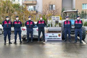 TRAKTÖR HIRSIZLARI YAKAYI ELE VERDİ