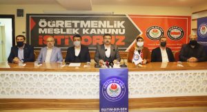 ‘MESLEK KANUNU, DESTEK OLMALI’