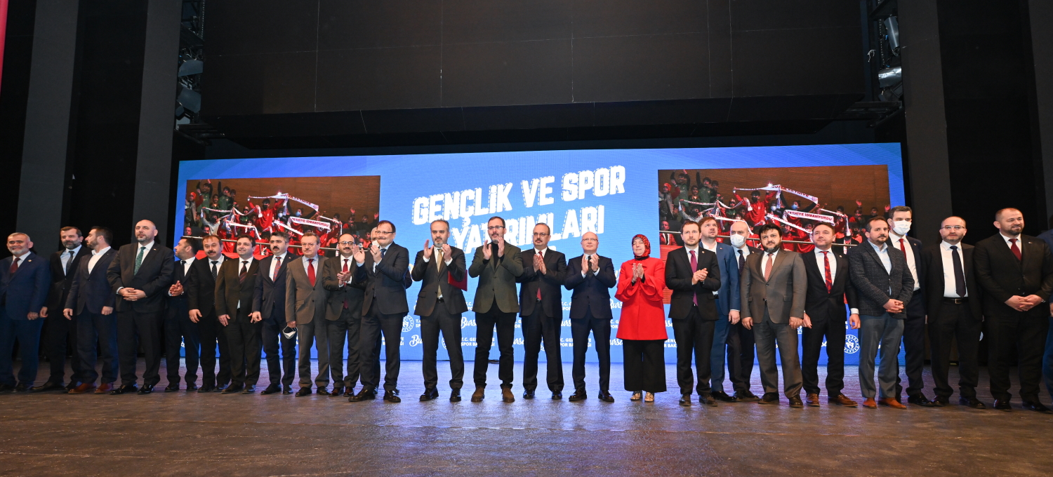 17 İLÇEYE SPOR TESİSİ