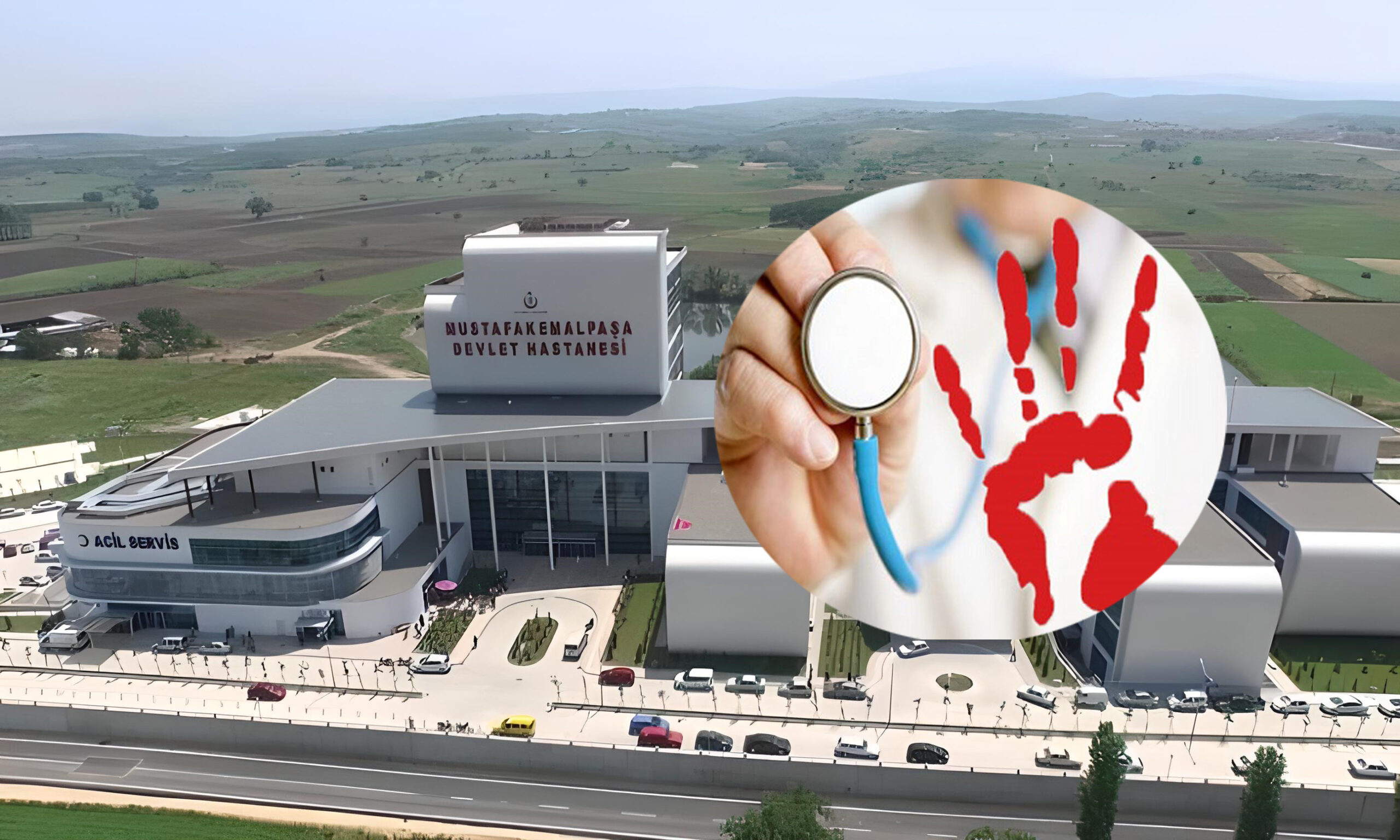 KADIN DOKTORA ŞİDDET İDDİASI