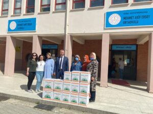 MEHMET AKİF OKULU İYİLİKTE YARIŞTI