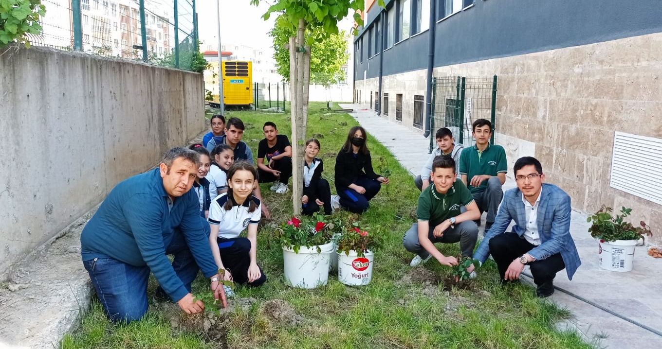 GÜL YETİŞTİREN ÖĞRETMEN