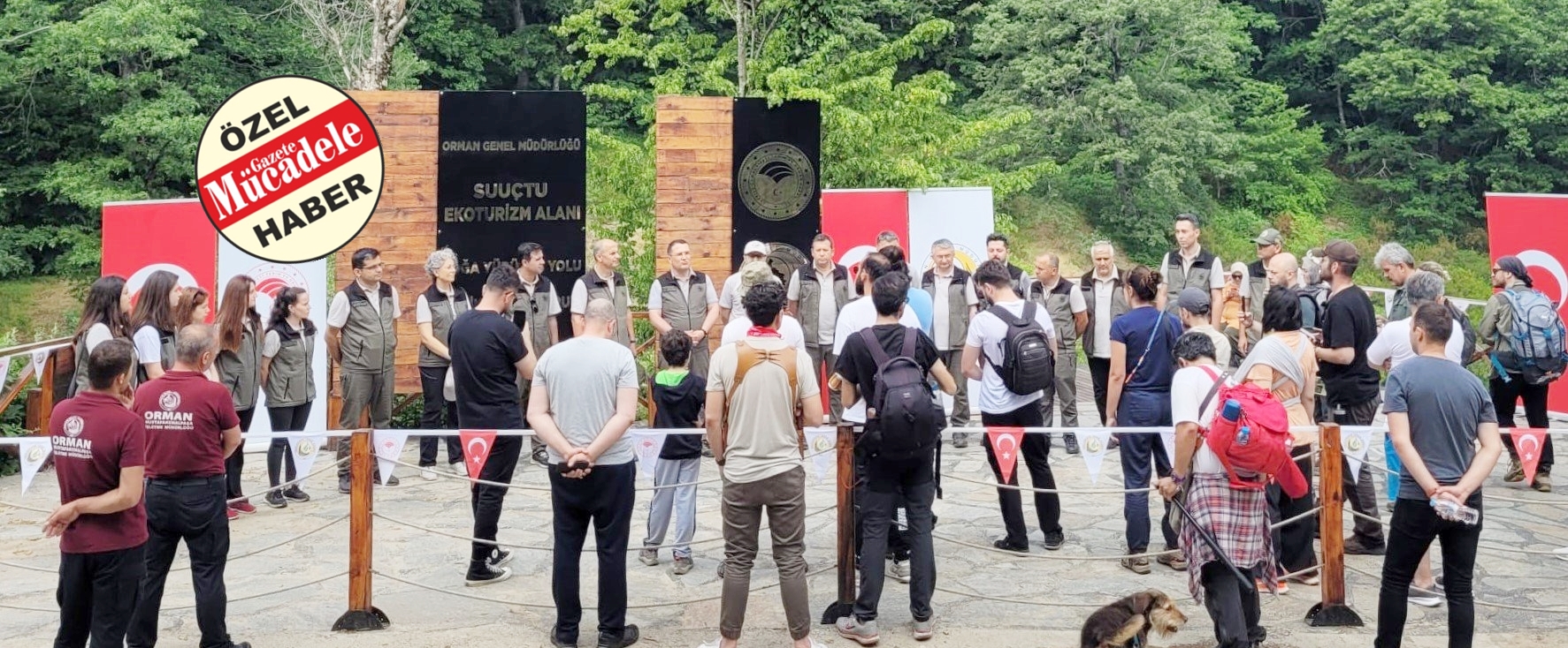 SUUÇTU EKOTURİZM ROTASI DOĞASEVERLERLE BULUŞTU