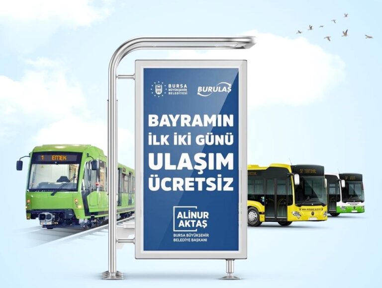 BAYRAMDA ULAŞIM İLK İKİ GÜN ÜCRETSİZ