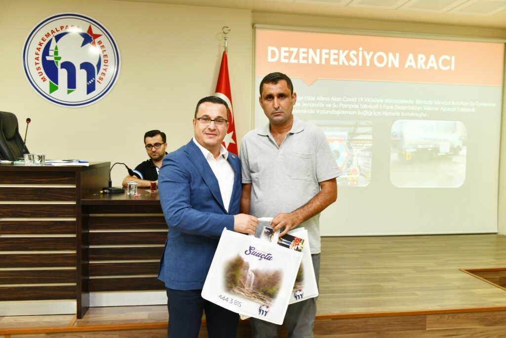 USTA İŞÇİ AYIN PERSONELİ SEÇİLDİ