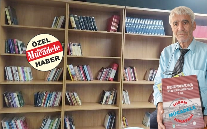 ÇOCUKLAR İÇİN KÜTÜPHANE KURUYOR