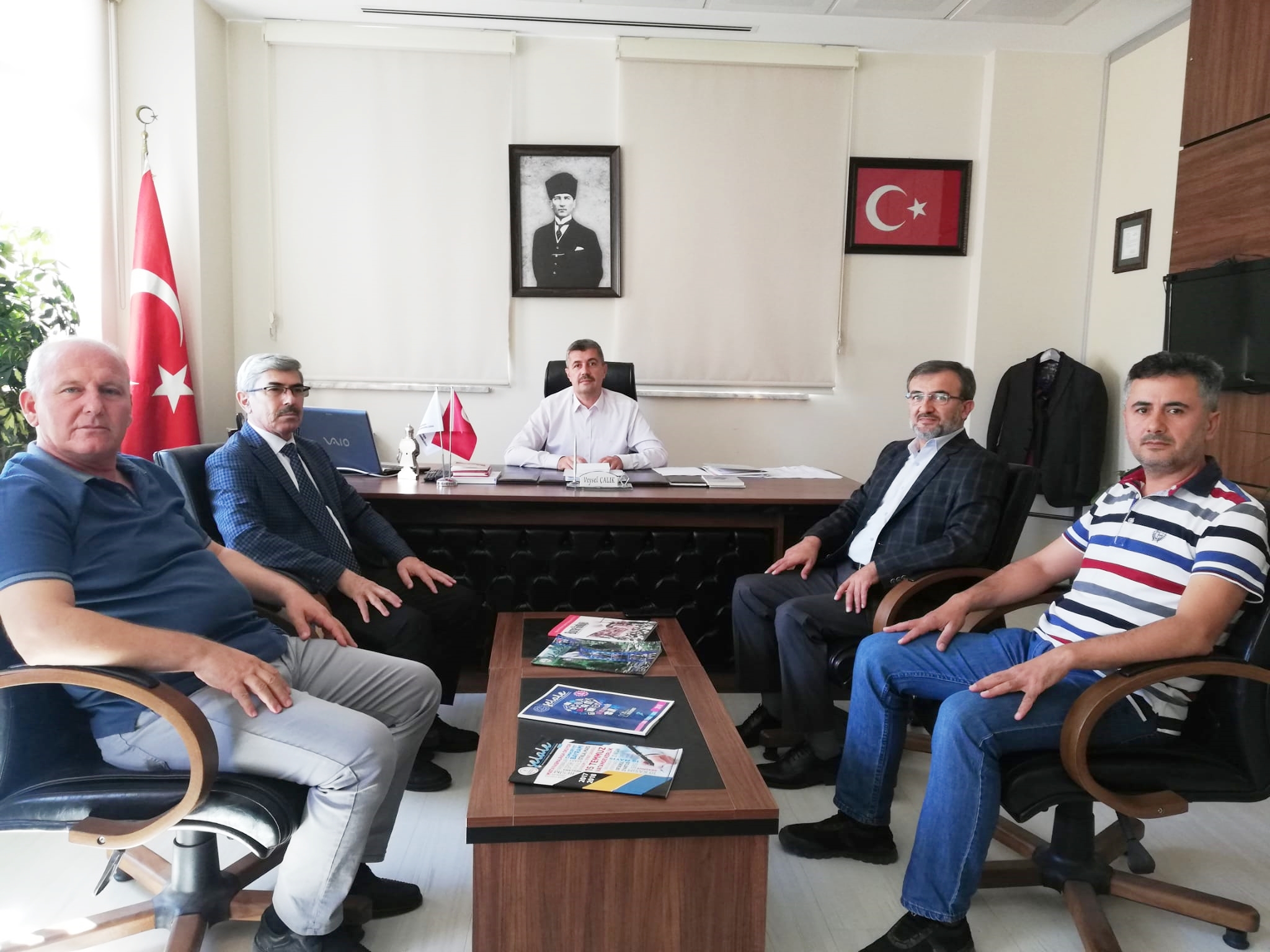 MİHMED’DEN ÇALIK’A ZİYARET