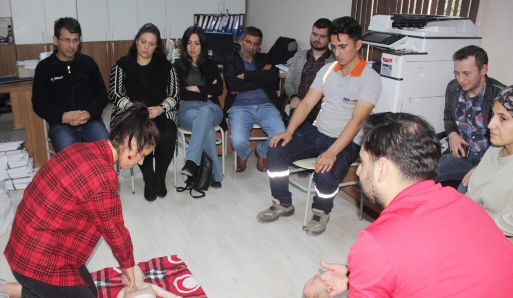 OSB’DE İLK YARDIM EĞİTİMİ