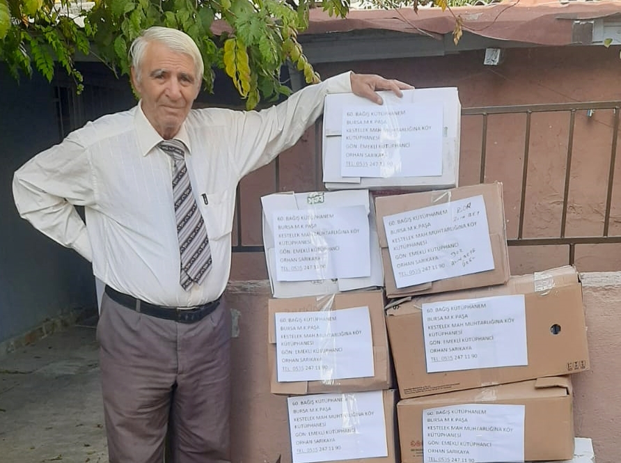 60. KÜTÜPHANE KESTELEK’E