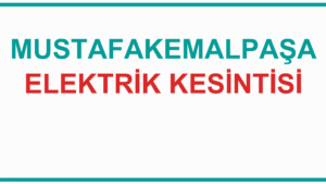 10 MAHALLEDE ELEKTRİK KESİNTİSİ