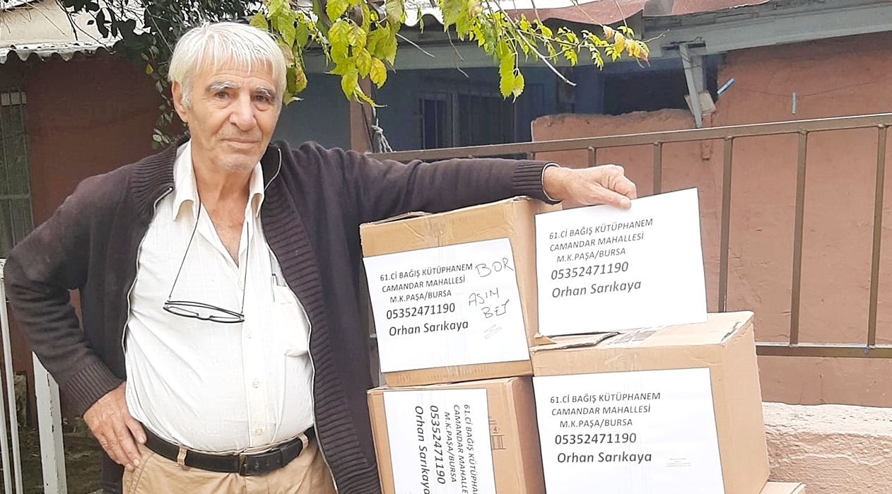 CAMANDAR’A KÜTÜPHANE DESTEĞİ