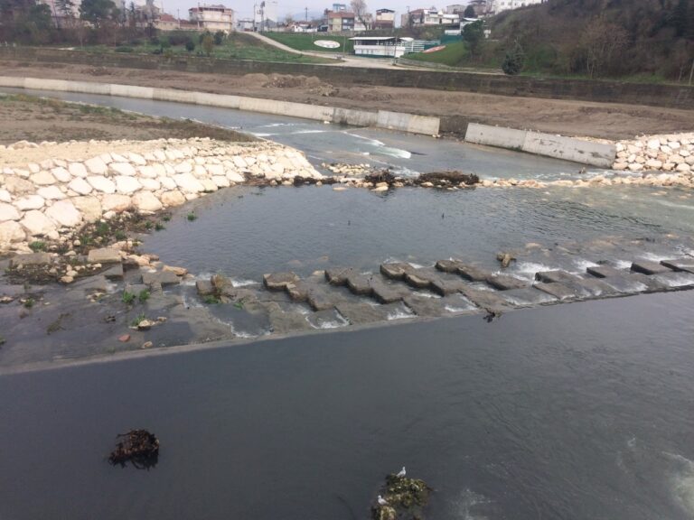 KİRMASTİ DERESİ SİYAHA BÜRÜNDÜ