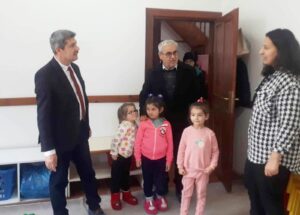 ÇALIK’TAN ÖĞRETMEN DAVUT’A ZİYARET