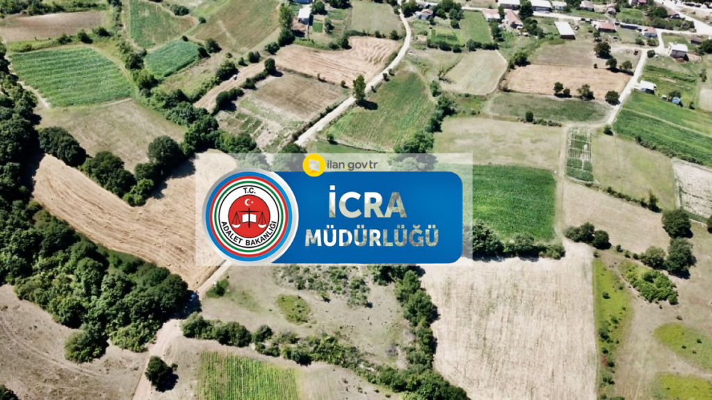 MURADİYE SARNIÇ’TA İCRA’DAN SATILIK TARLA