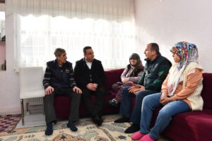 BAŞKAN KANAR’DAN ACILI AİLEYE TAZİYE