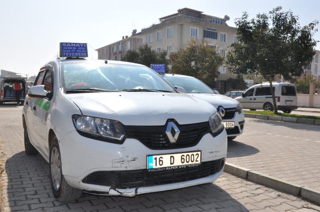 DOLMUŞ TAKSİLERE YENİ YIL ZAMMI