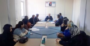 OKUL AİLE BİRLİKLERİ KAYMAKAMLA GÖRÜŞTÜ