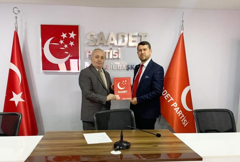 BURAK ÇELİK, SAADET’TEN ADAY