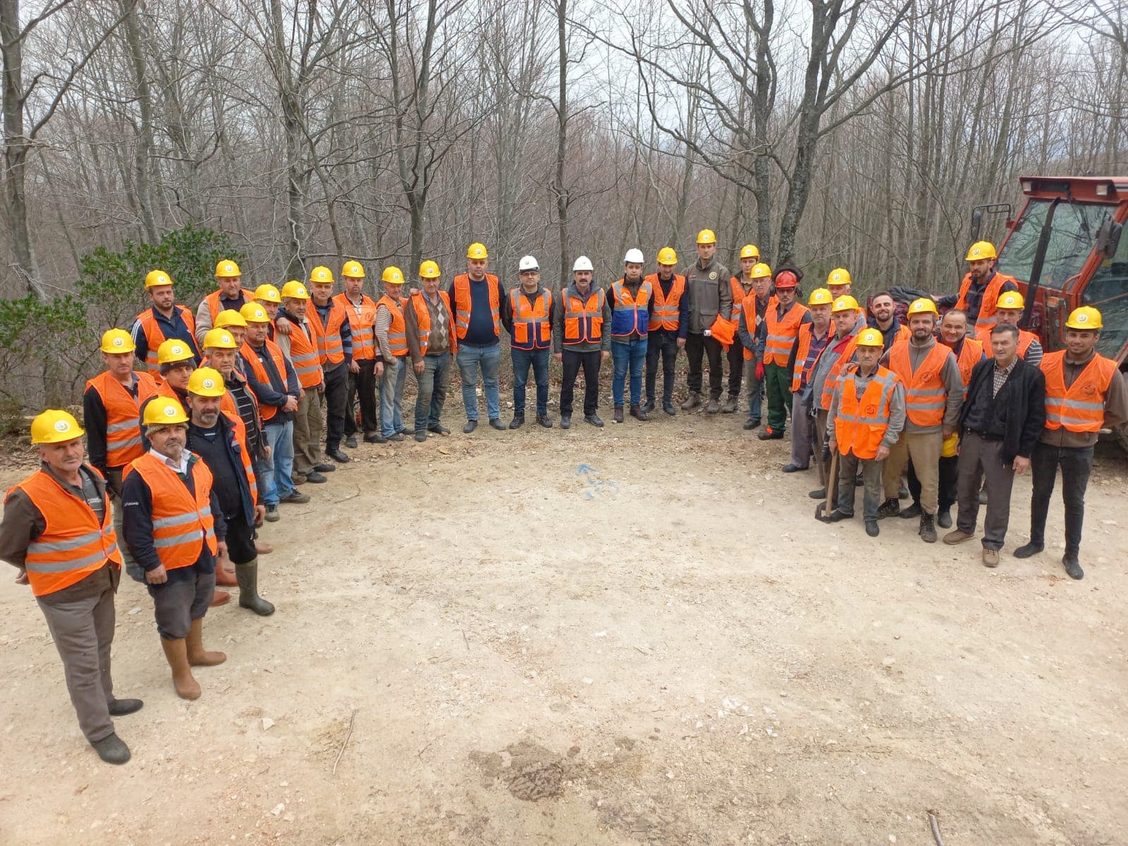 ORMAN İŞÇİLERİNE İŞ BAŞI EĞİTİMİ