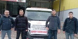 RUMELİLER DERNEĞİ DEPREM BÖLGESİNE EL UZATTI