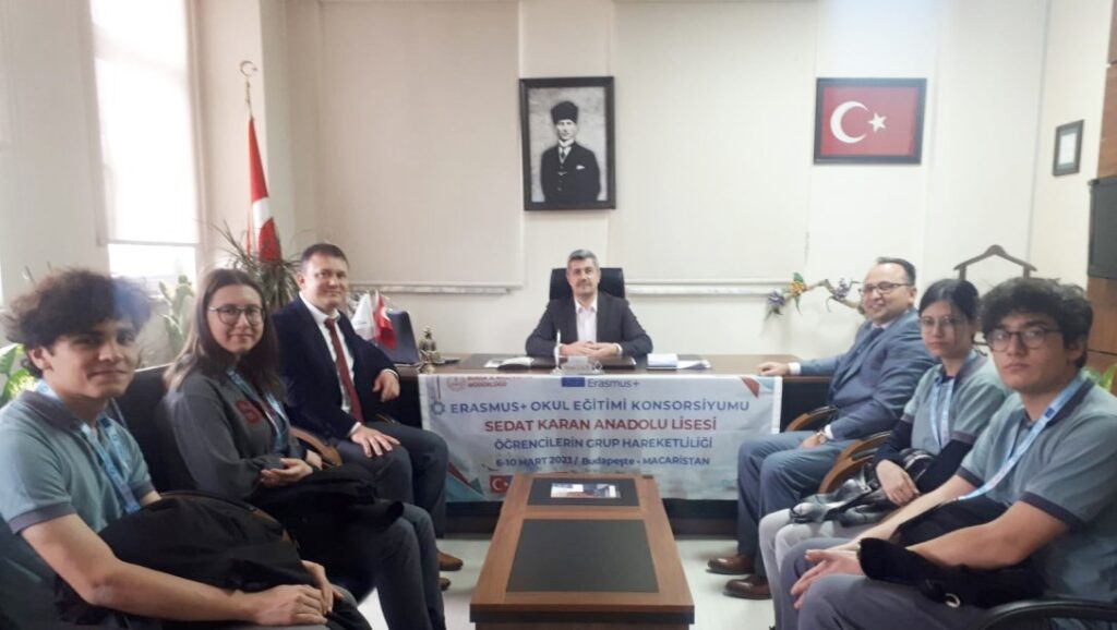 SEDAT KARAN ANADOLU LİSESİ’NDEN ERASMUS YURT DIŞI HAREKETLİĞİ