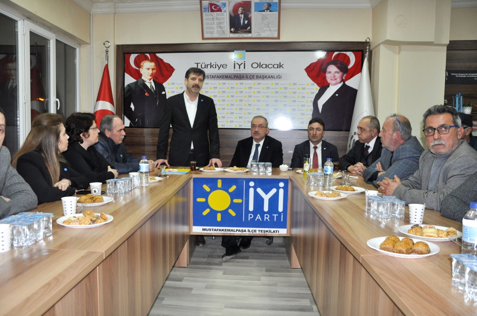 TATLIOĞLU’NDAN TEŞKİLAT ZİYARETİ