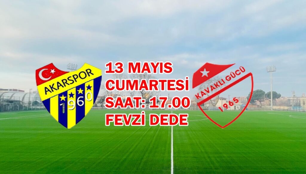 AMATÖR KÜME DE DERBİ GÜNÜ