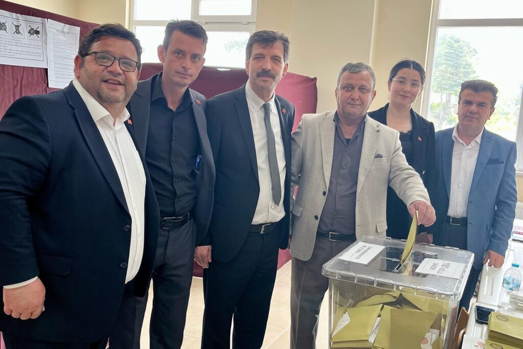 MİLLET İTTİFAKI BAŞKANLARI SANDIK BAŞINA GİTTİ